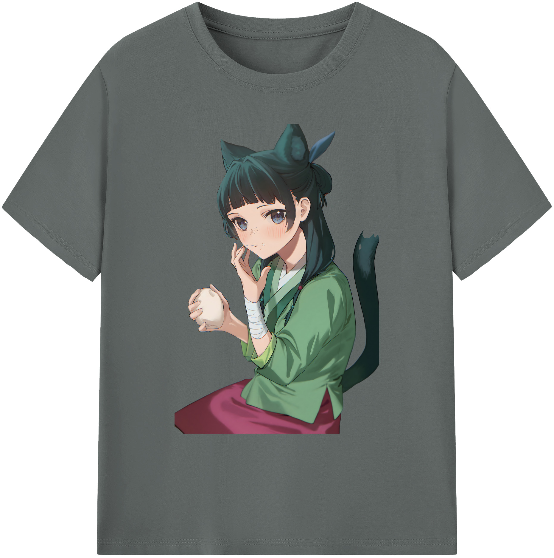 （画像用） 薬屋のひとりごと The Apothecary Diaries 綿100％ メンズ半袖Tシャツ｜肌触りやわらか＆通気性
